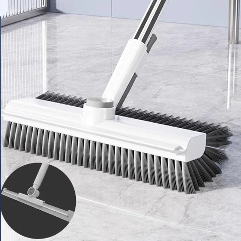 🎉3-in-1-Bodenbürste mit langem Stiel