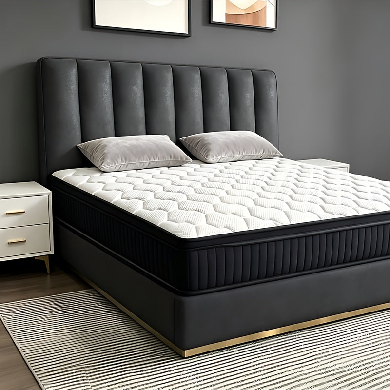 Queen King Mattress 12 Inch 14 Inch Superior Firm Hybrid Mattress In A Box - Euro Top Luxury Mattress-Gel Memory Foam And Innerspring Hybrid Mattress For Motion Isolation, Edge Support, 365-nights Trail