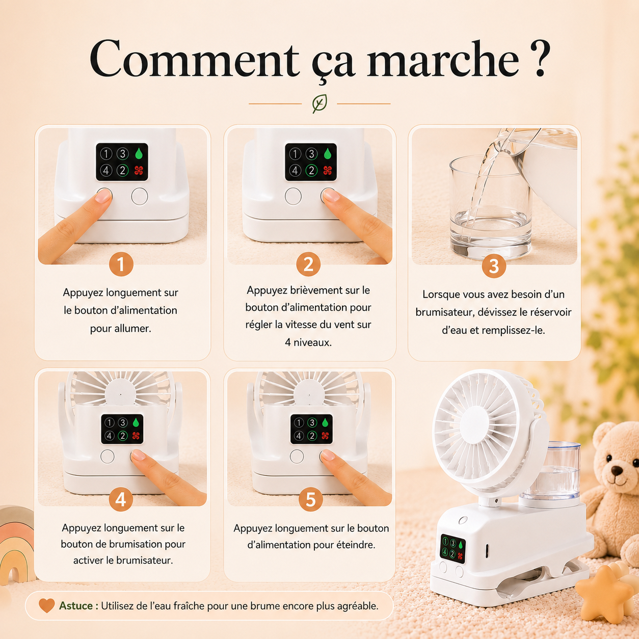 Gardez Bébé au Frais Même à 35°C