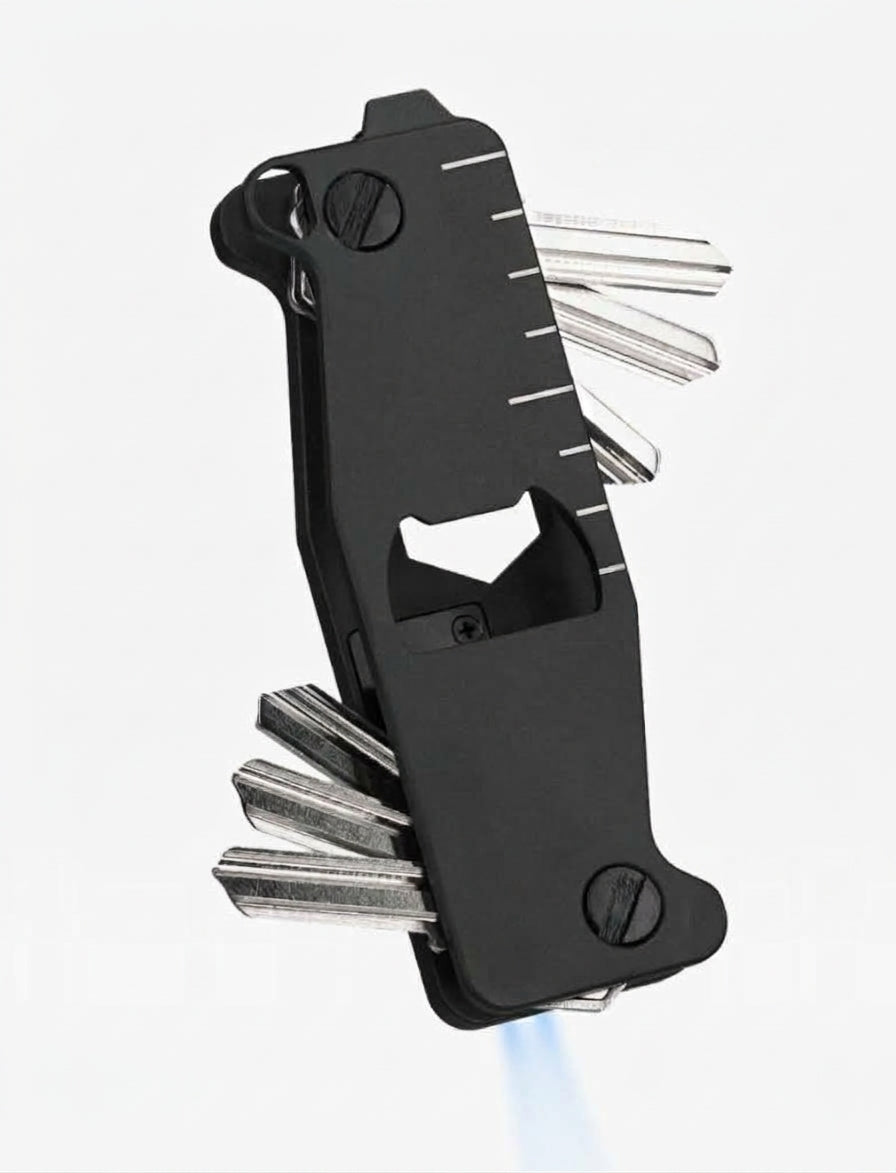 🔥 Save 60% | 10-in-1 Titanium Keychain Tool | Organizes 1-10 Keys | Built-in LED Flashlight | Grade 5 Titanium, Light & Strong | 🚚 FREE Shipping