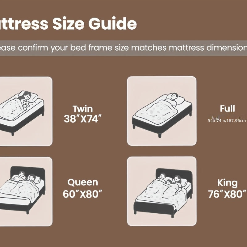 Hypoallergenic & Back Pain Relief, Hybrid Queen Size Mattresses with Smarts Coils, Fiberglass Free CertiPUR-US Certified Colchones No Box Spring Needed, QuickShip 3-5day