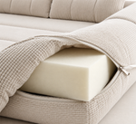3-in-1 convertible corduroy folding sofa bed